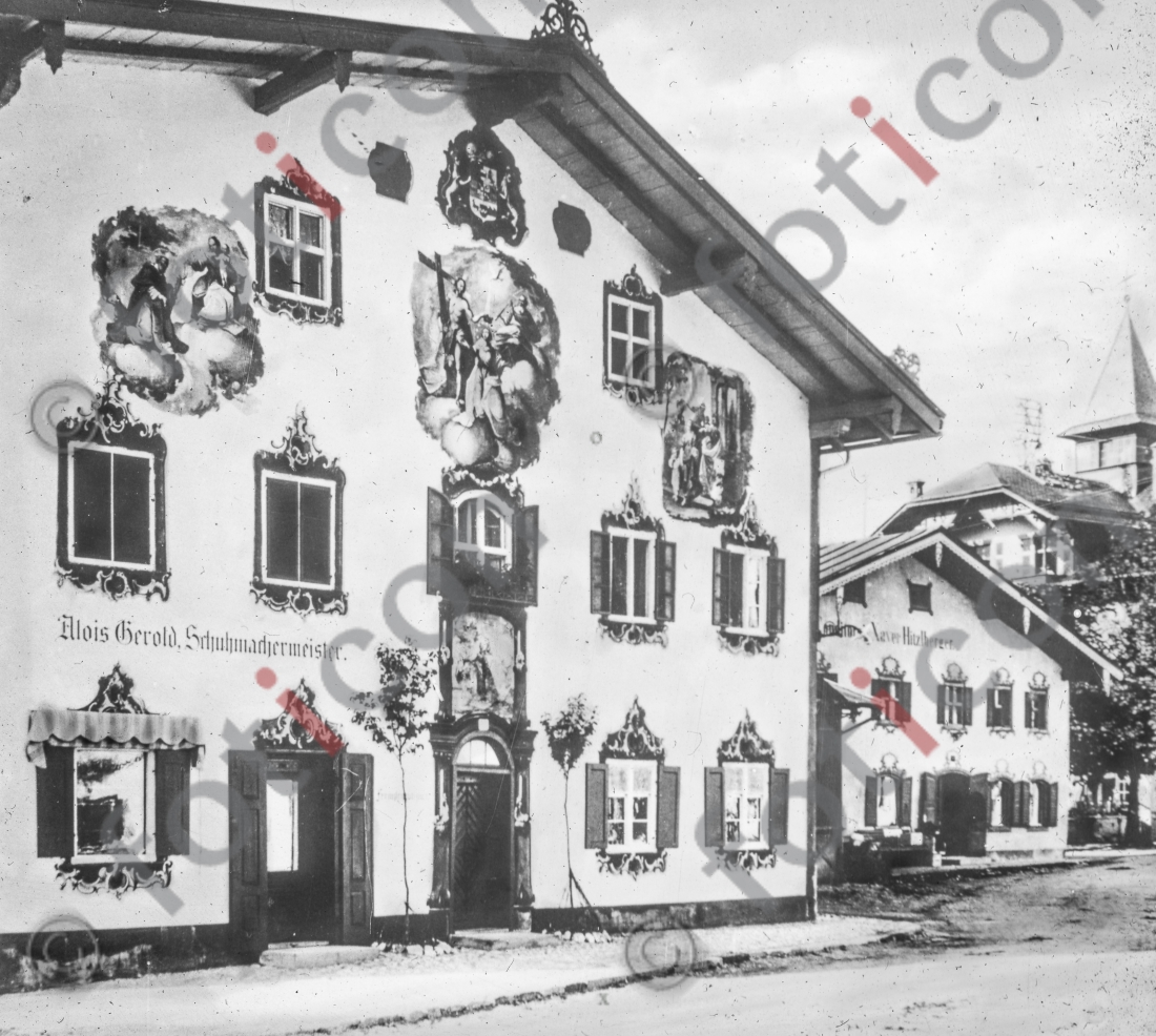 Geroldhaus | Geroldhaus - Foto foticon-simon-105-028-sw.jpg | foticon.de - Bilddatenbank für Motive aus Geschichte und Kultur